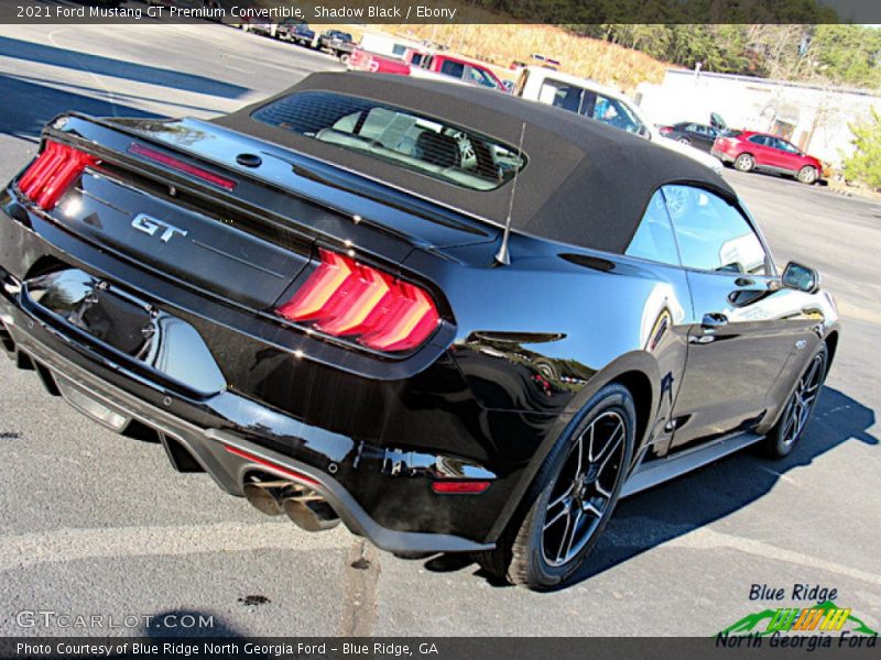Shadow Black / Ebony 2021 Ford Mustang GT Premium Convertible