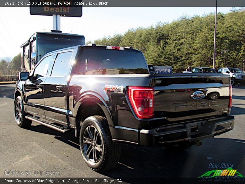 Agate Black / Black 2021 Ford F150 XLT SuperCrew 4x4