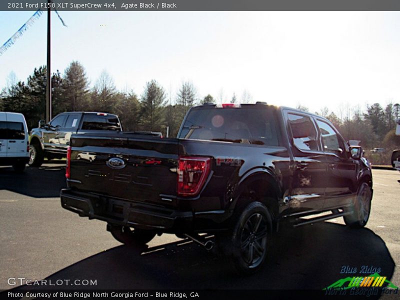 Agate Black / Black 2021 Ford F150 XLT SuperCrew 4x4