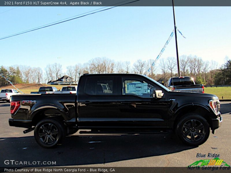 Agate Black / Black 2021 Ford F150 XLT SuperCrew 4x4