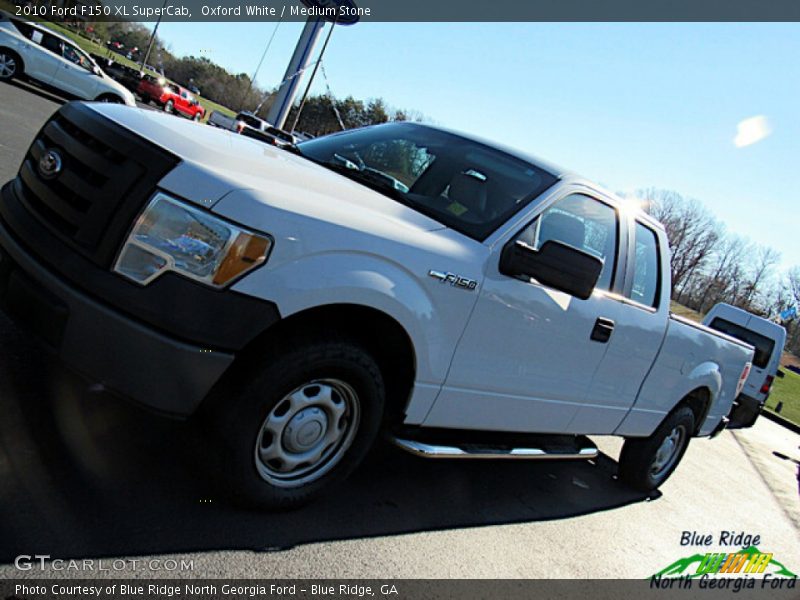 Oxford White / Medium Stone 2010 Ford F150 XL SuperCab