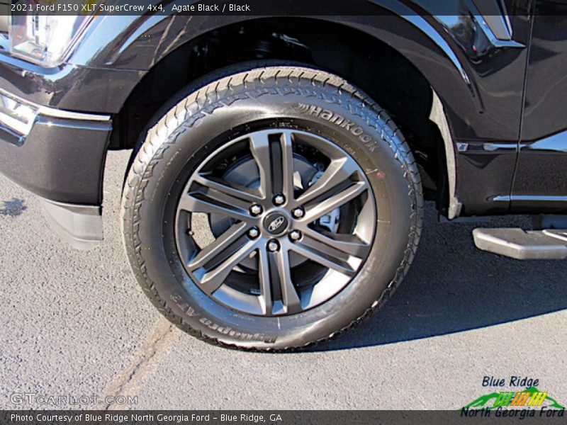 Agate Black / Black 2021 Ford F150 XLT SuperCrew 4x4