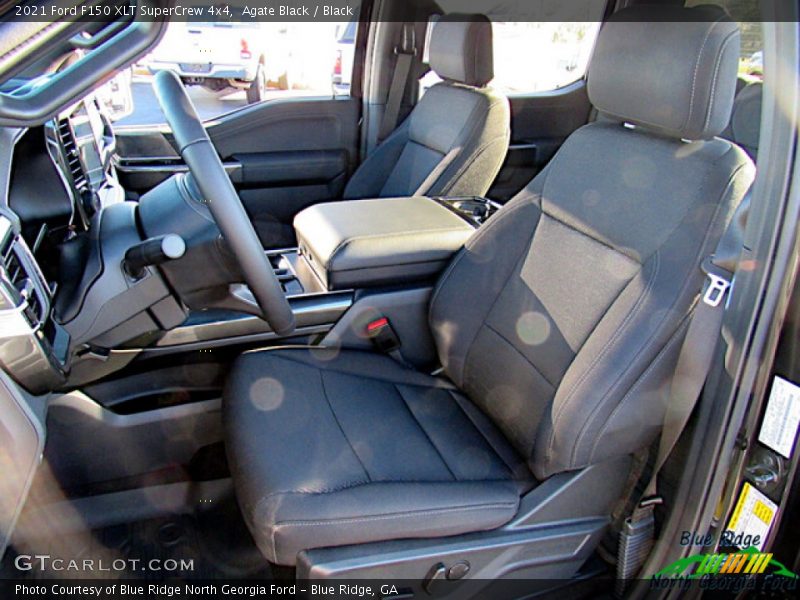 Agate Black / Black 2021 Ford F150 XLT SuperCrew 4x4