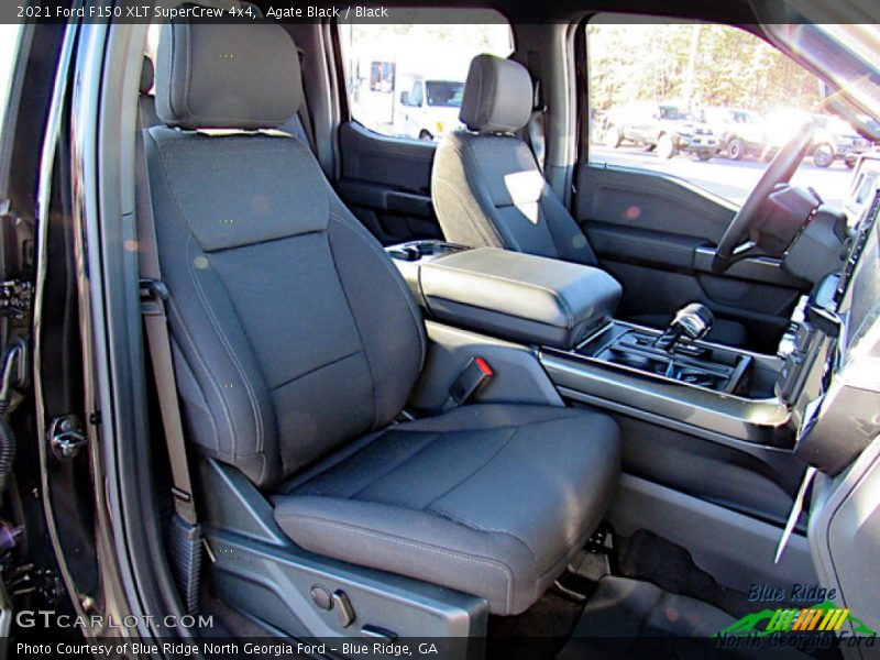 Agate Black / Black 2021 Ford F150 XLT SuperCrew 4x4