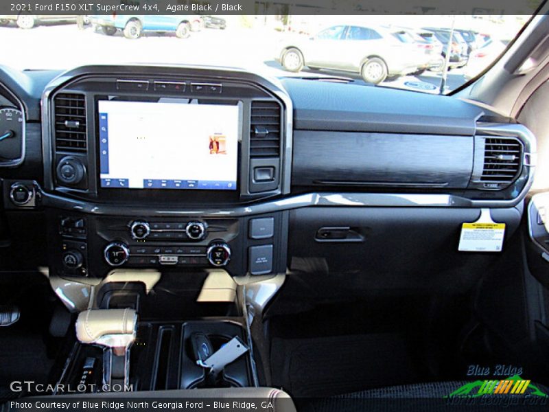 Agate Black / Black 2021 Ford F150 XLT SuperCrew 4x4