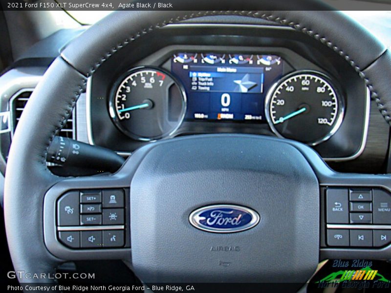 Agate Black / Black 2021 Ford F150 XLT SuperCrew 4x4