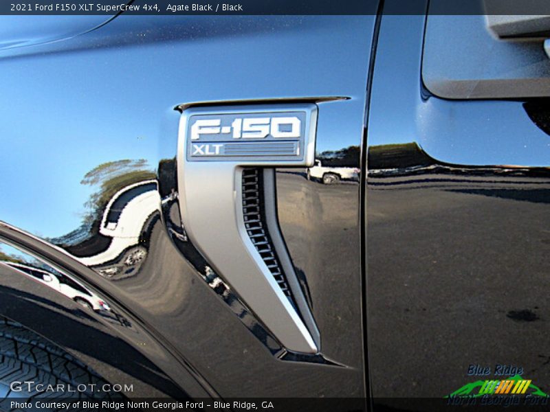 Agate Black / Black 2021 Ford F150 XLT SuperCrew 4x4