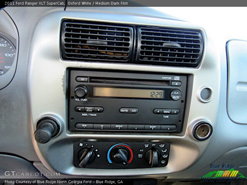 Oxford White / Medium Dark Flint 2011 Ford Ranger XLT SuperCab