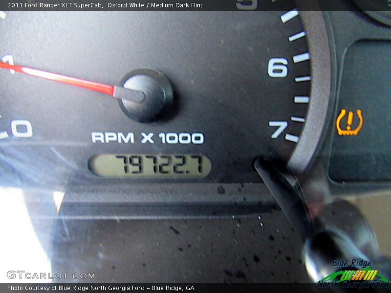 Oxford White / Medium Dark Flint 2011 Ford Ranger XLT SuperCab