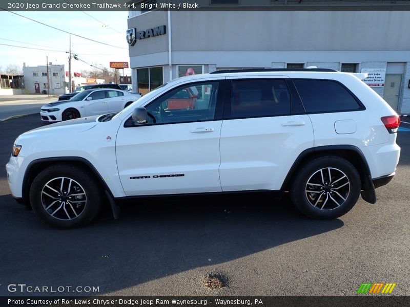 Bright White / Black 2020 Jeep Grand Cherokee Trailhawk 4x4