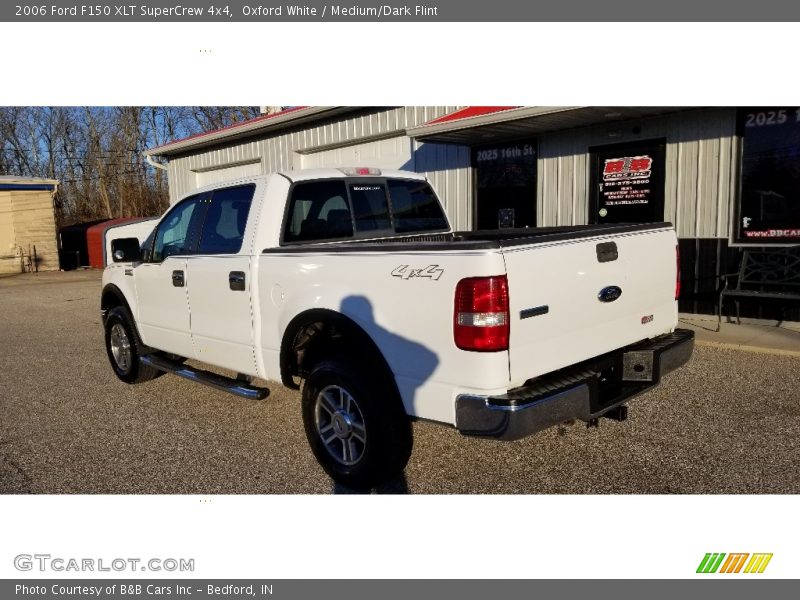 Oxford White / Medium/Dark Flint 2006 Ford F150 XLT SuperCrew 4x4