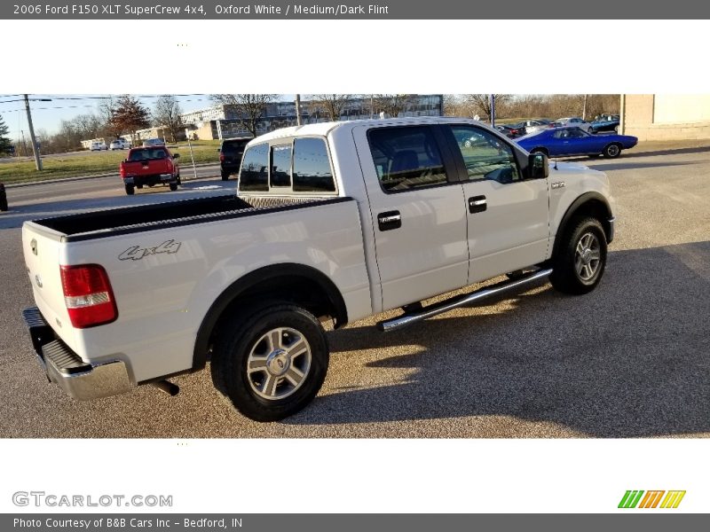 Oxford White / Medium/Dark Flint 2006 Ford F150 XLT SuperCrew 4x4