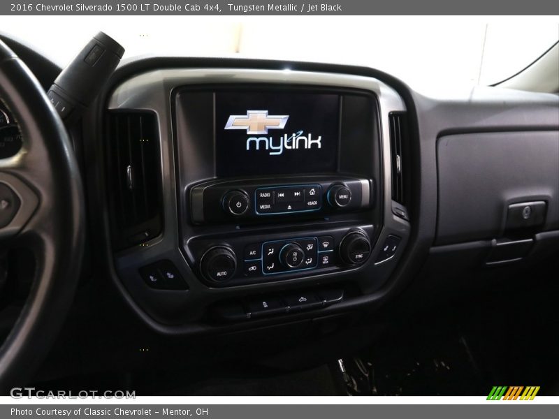 Tungsten Metallic / Jet Black 2016 Chevrolet Silverado 1500 LT Double Cab 4x4