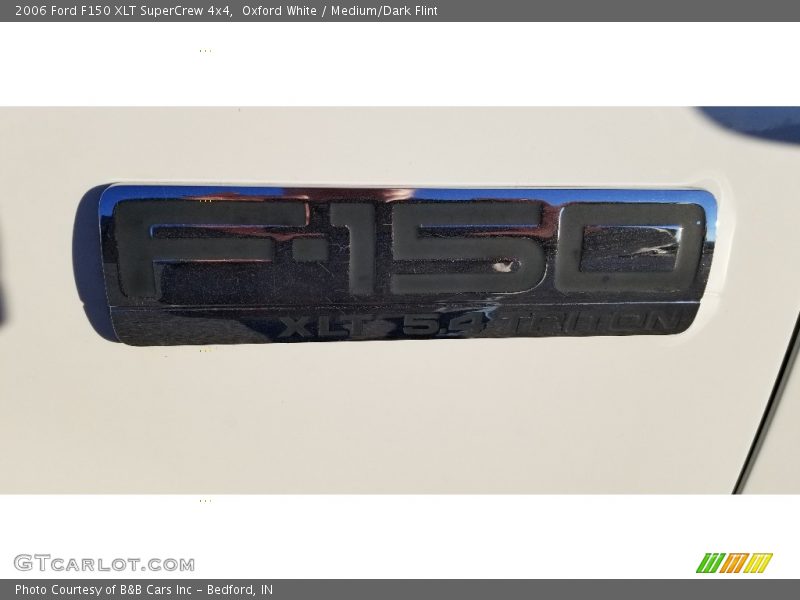 Oxford White / Medium/Dark Flint 2006 Ford F150 XLT SuperCrew 4x4