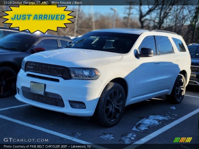 White Knuckle / Black 2019 Dodge Durango GT AWD