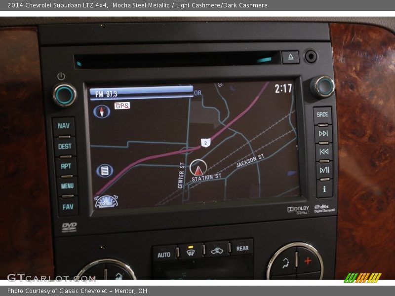 Mocha Steel Metallic / Light Cashmere/Dark Cashmere 2014 Chevrolet Suburban LTZ 4x4