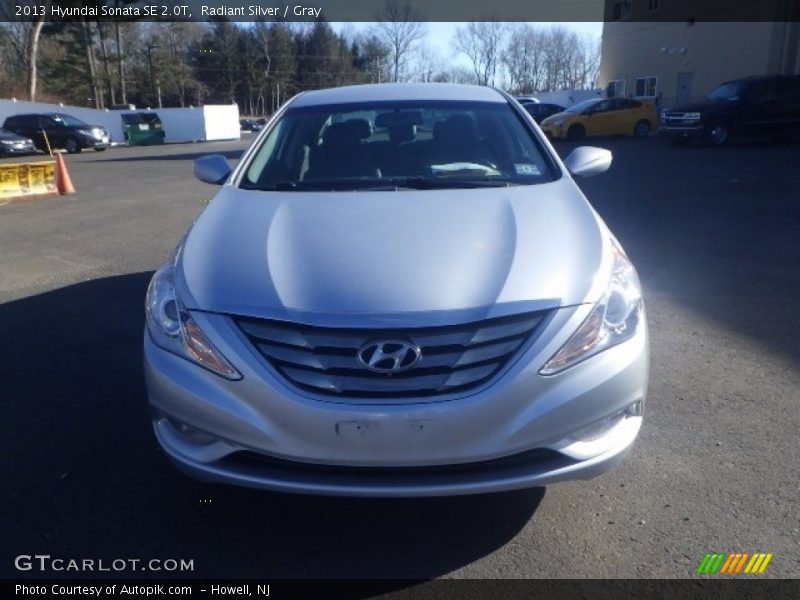 Radiant Silver / Gray 2013 Hyundai Sonata SE 2.0T