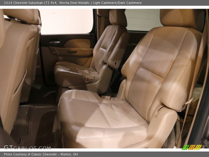 Mocha Steel Metallic / Light Cashmere/Dark Cashmere 2014 Chevrolet Suburban LTZ 4x4