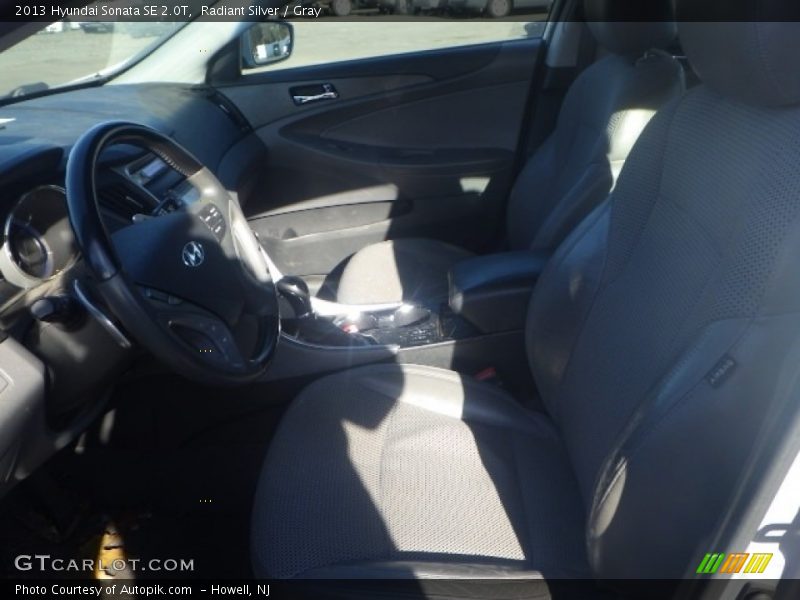 Radiant Silver / Gray 2013 Hyundai Sonata SE 2.0T