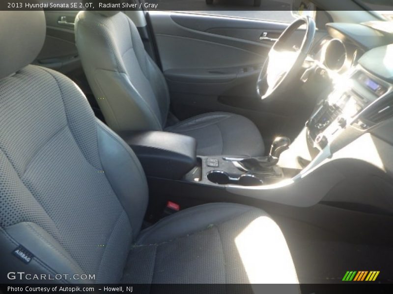 Radiant Silver / Gray 2013 Hyundai Sonata SE 2.0T