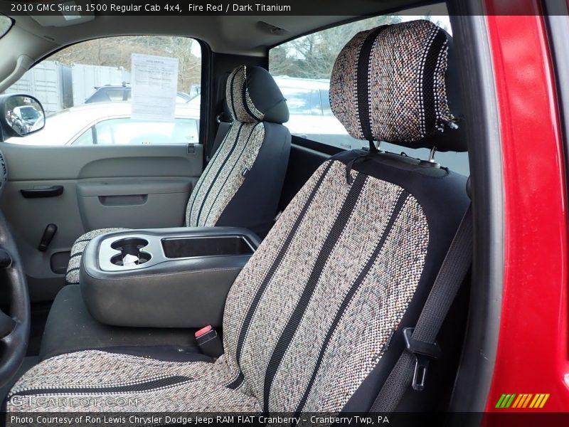 Fire Red / Dark Titanium 2010 GMC Sierra 1500 Regular Cab 4x4