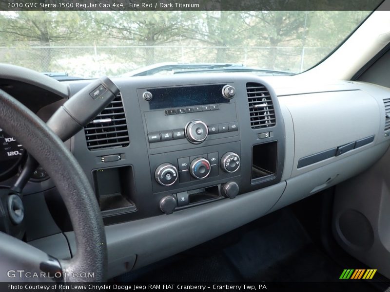 Fire Red / Dark Titanium 2010 GMC Sierra 1500 Regular Cab 4x4