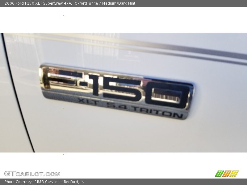 Oxford White / Medium/Dark Flint 2006 Ford F150 XLT SuperCrew 4x4