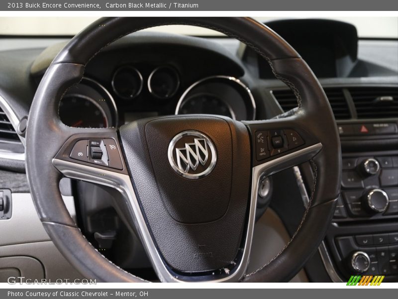 Carbon Black Metallic / Titanium 2013 Buick Encore Convenience