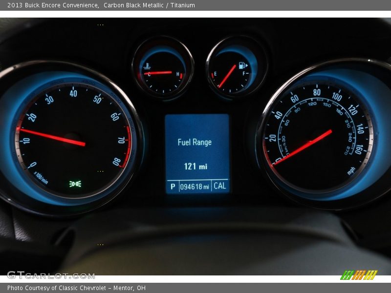 Carbon Black Metallic / Titanium 2013 Buick Encore Convenience