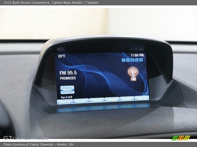 Carbon Black Metallic / Titanium 2013 Buick Encore Convenience