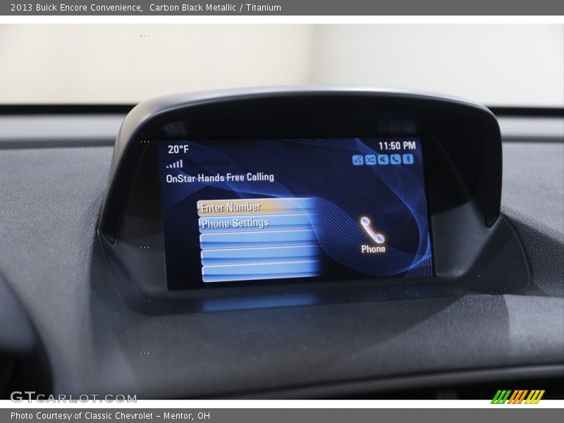 Carbon Black Metallic / Titanium 2013 Buick Encore Convenience