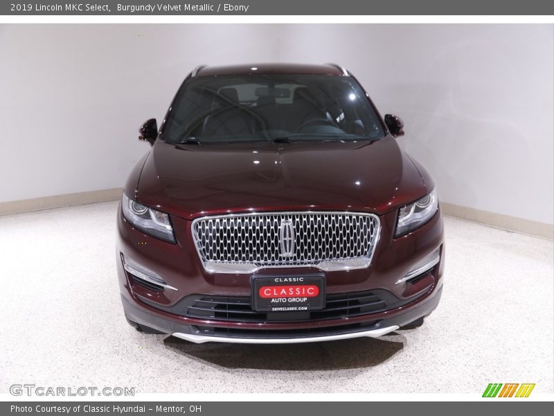 Burgundy Velvet Metallic / Ebony 2019 Lincoln MKC Select