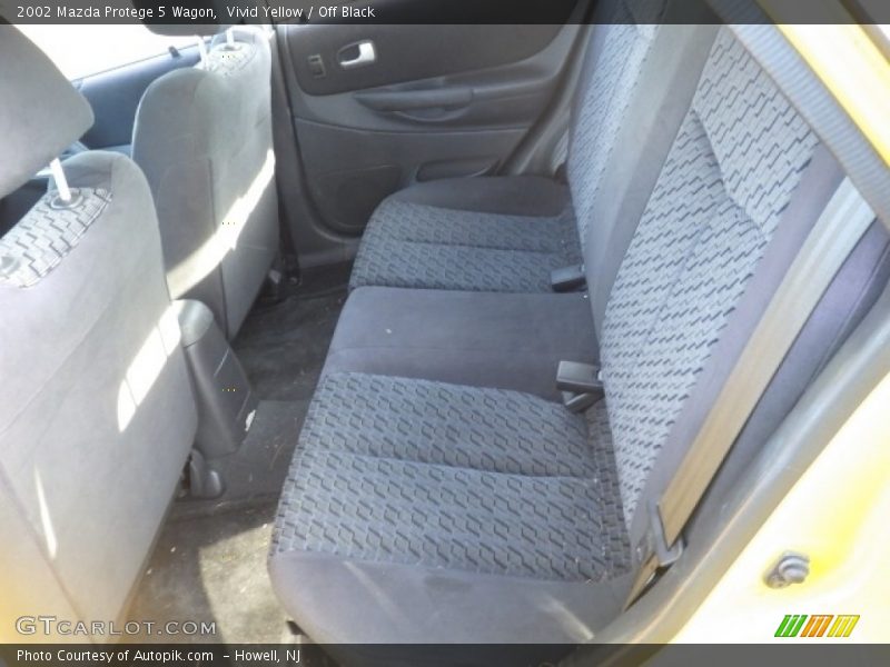 Vivid Yellow / Off Black 2002 Mazda Protege 5 Wagon