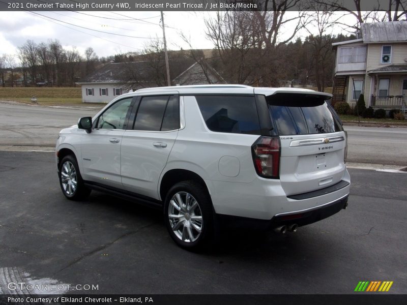 Iridescent Pearl Tricoat / Jet Black/Mocha 2021 Chevrolet Tahoe High Country 4WD