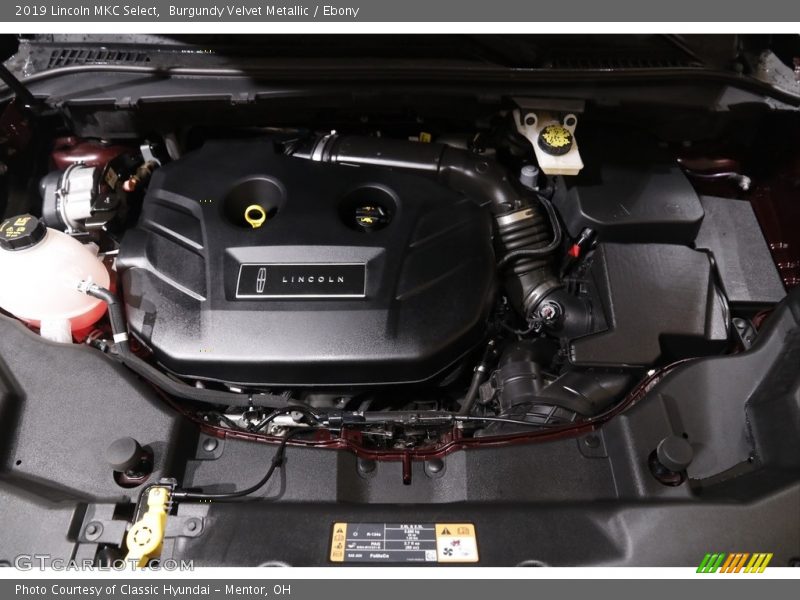  2019 MKC Select Engine - 2.0 Liter GTDI Turbocharged DOHC 16-Valve Ti-VCT 4 Cylinder