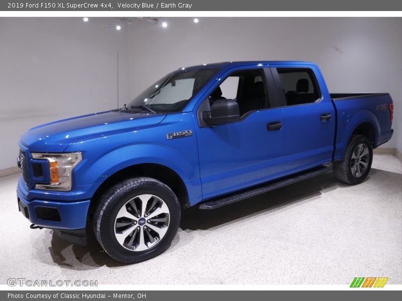 Velocity Blue / Earth Gray 2019 Ford F150 XL SuperCrew 4x4