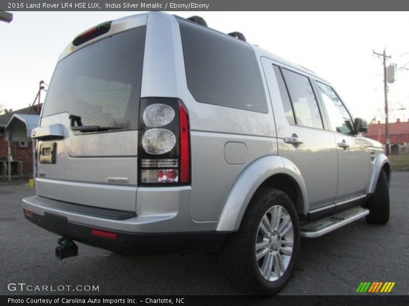 Indus Silver Metallic / Ebony/Ebony 2016 Land Rover LR4 HSE LUX