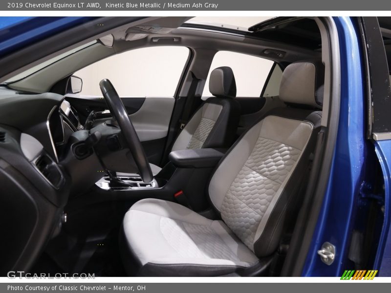 Kinetic Blue Metallic / Medium Ash Gray 2019 Chevrolet Equinox LT AWD