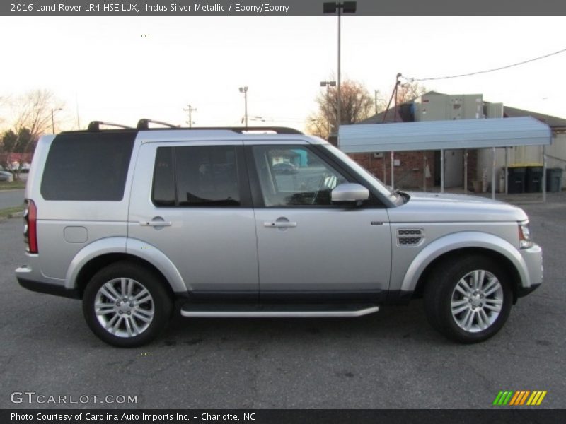 Indus Silver Metallic / Ebony/Ebony 2016 Land Rover LR4 HSE LUX