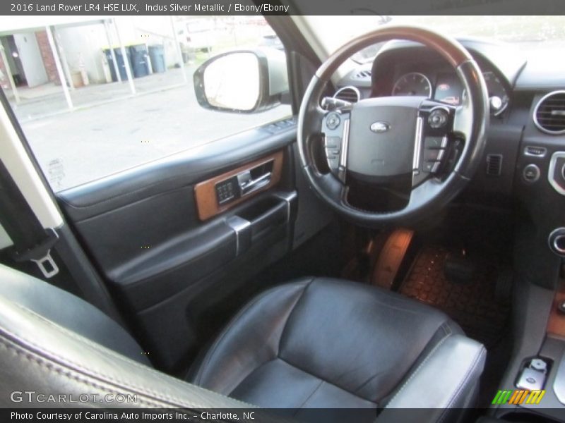 Indus Silver Metallic / Ebony/Ebony 2016 Land Rover LR4 HSE LUX