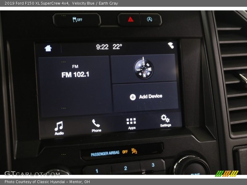 Velocity Blue / Earth Gray 2019 Ford F150 XL SuperCrew 4x4