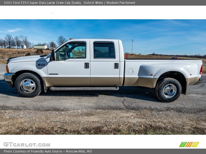  2001 F350 Super Duty Lariat Crew Cab Dually Oxford White