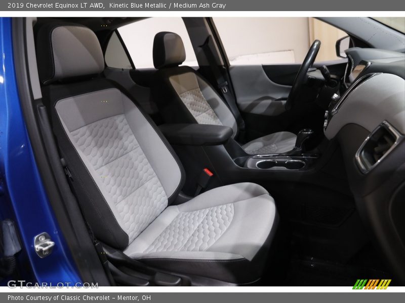 Kinetic Blue Metallic / Medium Ash Gray 2019 Chevrolet Equinox LT AWD