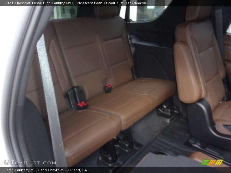 Iridescent Pearl Tricoat / Jet Black/Mocha 2021 Chevrolet Tahoe High Country 4WD