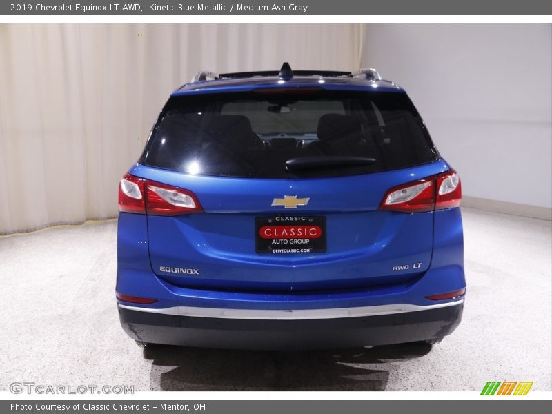 Kinetic Blue Metallic / Medium Ash Gray 2019 Chevrolet Equinox LT AWD