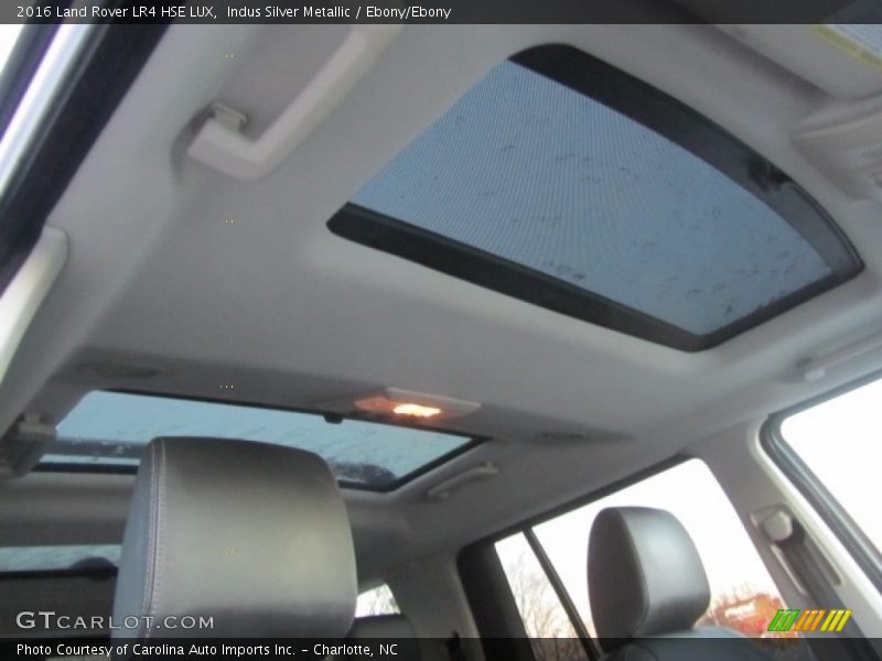 Indus Silver Metallic / Ebony/Ebony 2016 Land Rover LR4 HSE LUX