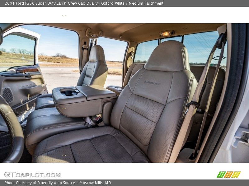 Front Seat of 2001 F350 Super Duty Lariat Crew Cab Dually