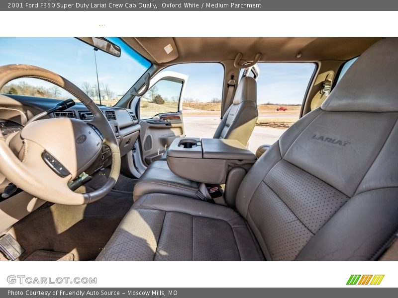 Front Seat of 2001 F350 Super Duty Lariat Crew Cab Dually