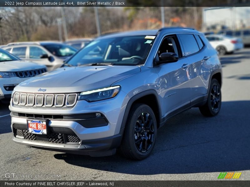 Billet Silver Metallic / Black 2022 Jeep Compass Latitude Lux 4x4