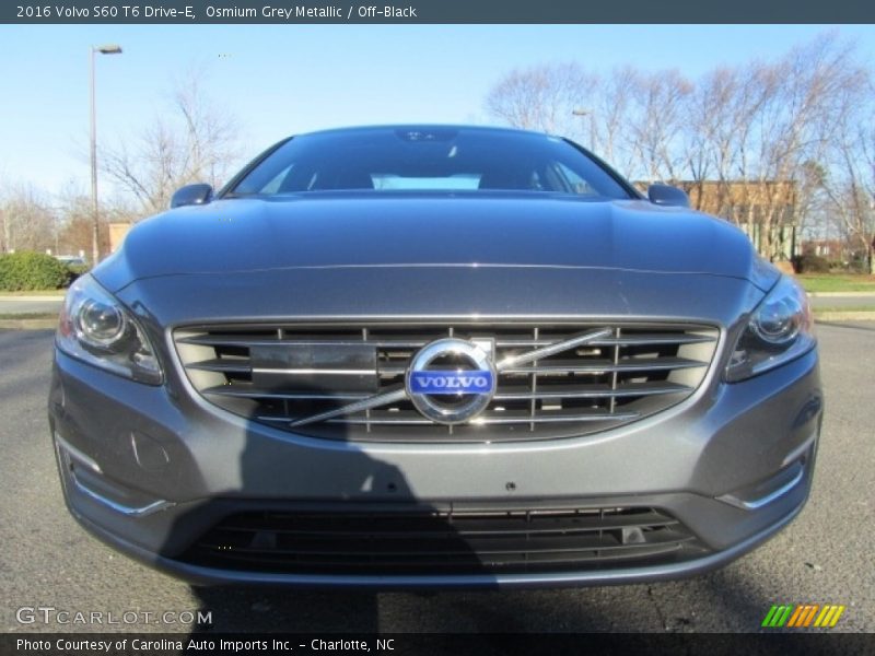 Osmium Grey Metallic / Off-Black 2016 Volvo S60 T6 Drive-E